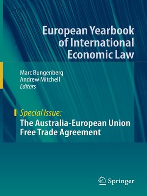 cover image of The Australia-European Union Free Trade Agreement